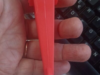 Soporte caño cuadrado