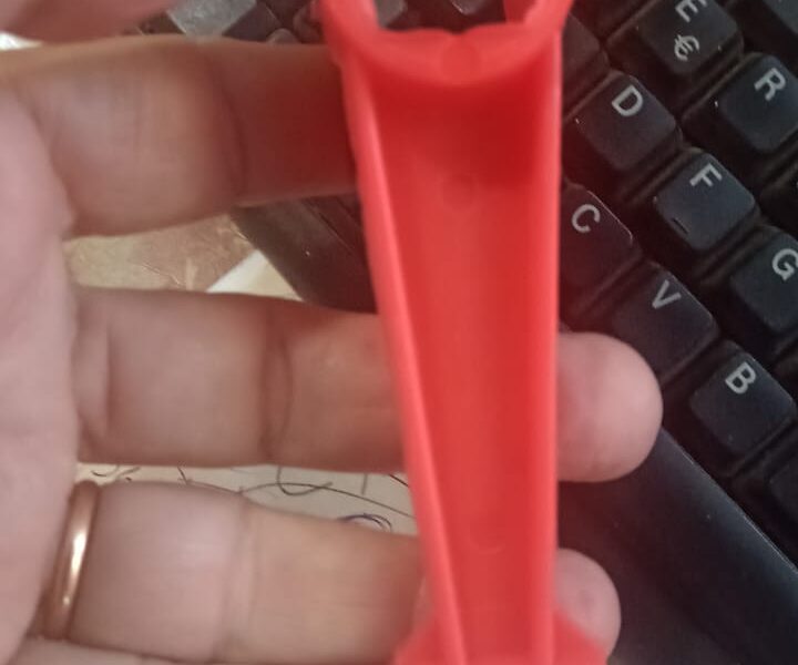 Soporte caño cuadrado