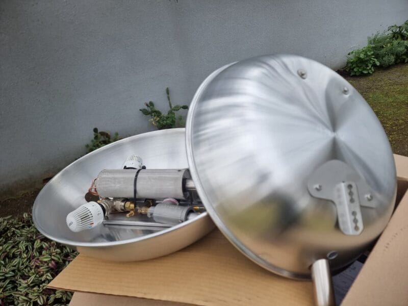 Campanas avícolas para mil pollos