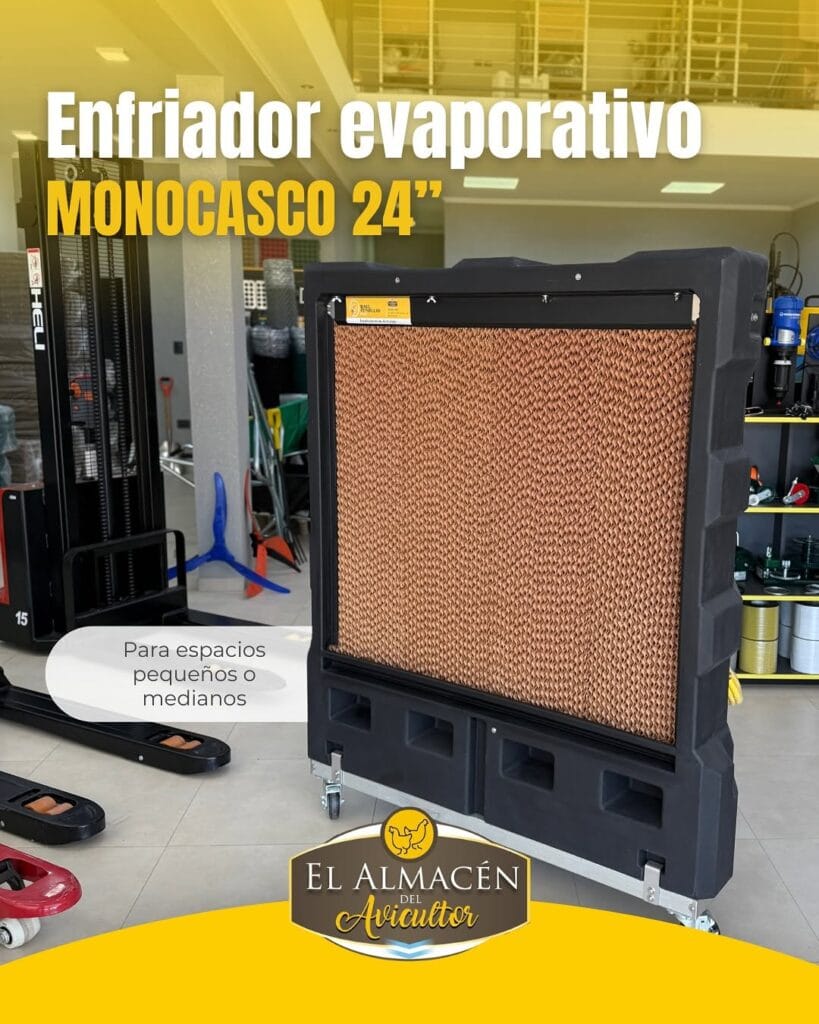 Enfriador evaporativo MONOCASCO 24”