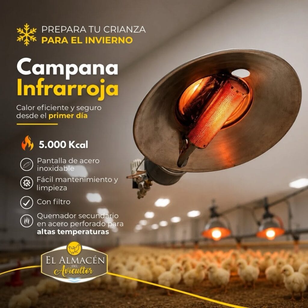 Campana Infrarroja – 5.000 Kcal