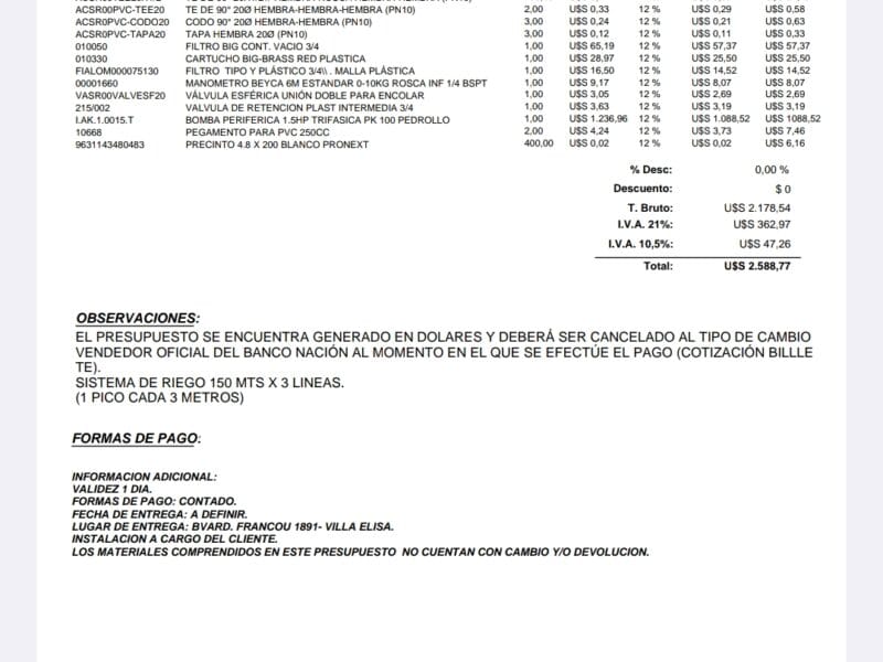 Venta